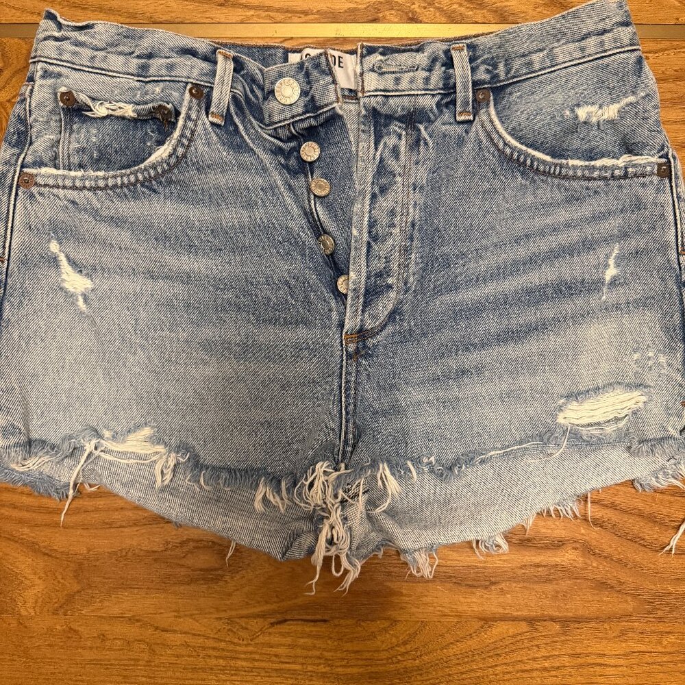 AGOLDE Parker Vintage Cut Off Short in Swapmeet, 29
